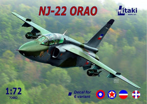 Litaki 72002 NJ-22 ORAO avion d&amp;#39;attaque biplace 1/72