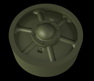 Panzer Art RE35-642 M4 “Sherman” Idler wheels No2 1/35 – zdjęcie 2
