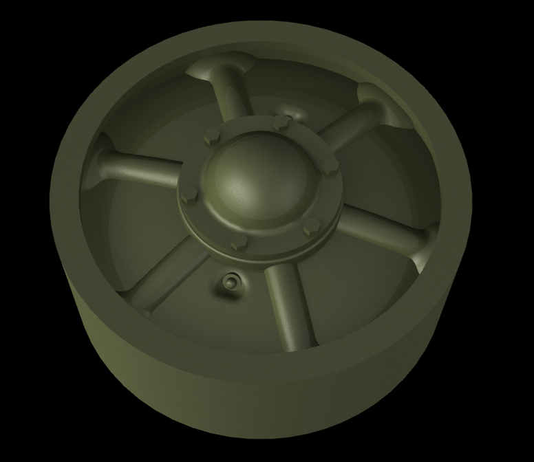 Panzer Art RE35-642 M4 “Sherman” Idler wheels No2 1/35 – zdjęcie 2