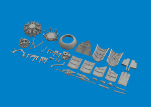 Eduard 6481102 Fw 190A-6 moteur et canons de fuselage EDUARD 1/48 – imagen 4