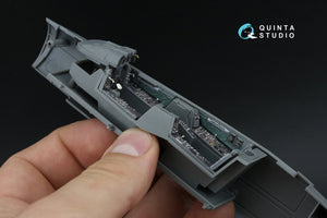 Intérieur imprimé en 3D et coloré sur papier décalcomanie Quinta Studio QD48593 F-14D Super Tomcat (GWH) 1/48 – immagine 8
