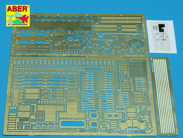 Aber 35047 Sturmtiger 38cm RW61 Assault Mortar partie 2 intérieur (TAM,ITA) (1/35)