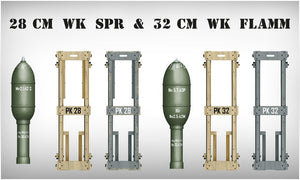 MiniArt 35269 LANCE-ROQUETTES ALLEMAND avec 28cm WK Spr et 32cm WK Flamm (1/35)  – immagine 3