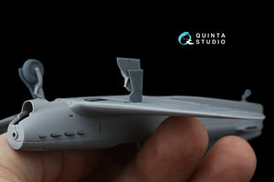 Quinta Studio QT72015 Yak-1 Housses de train de roulement (Zvezda) 1/72  – immagine 3