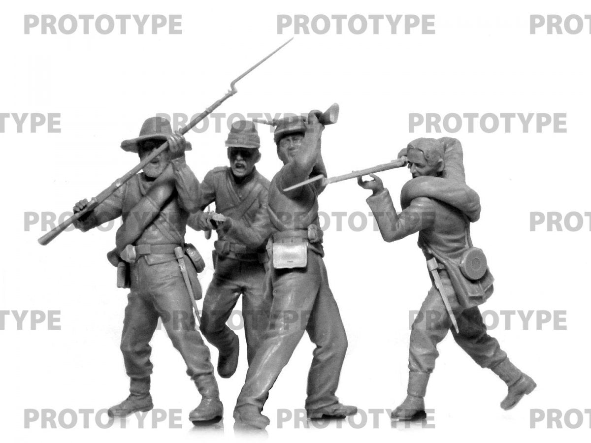ICM 35024 Infanterie confédérée de la guerre de Sécession américaine, échelle 1/35 – immagine 2