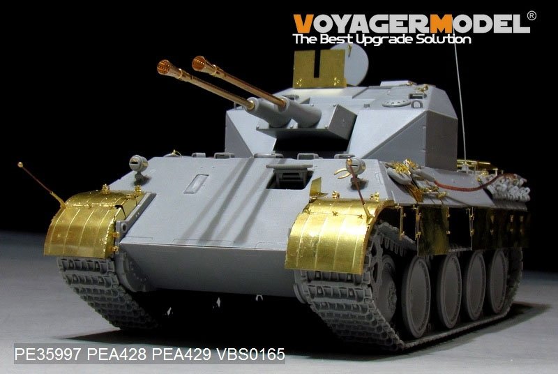 Maquette Voyager PE35997 FlaKPanzer V allemand COELIAN de base pour TAKOM 2105 au 1/35 – image 2