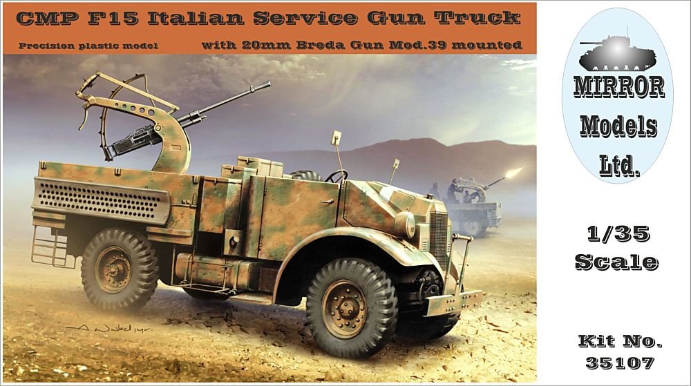 Mirror Models 35107 CMP F15 FORD TRUCK SERVICE ITALIEN (1/35)