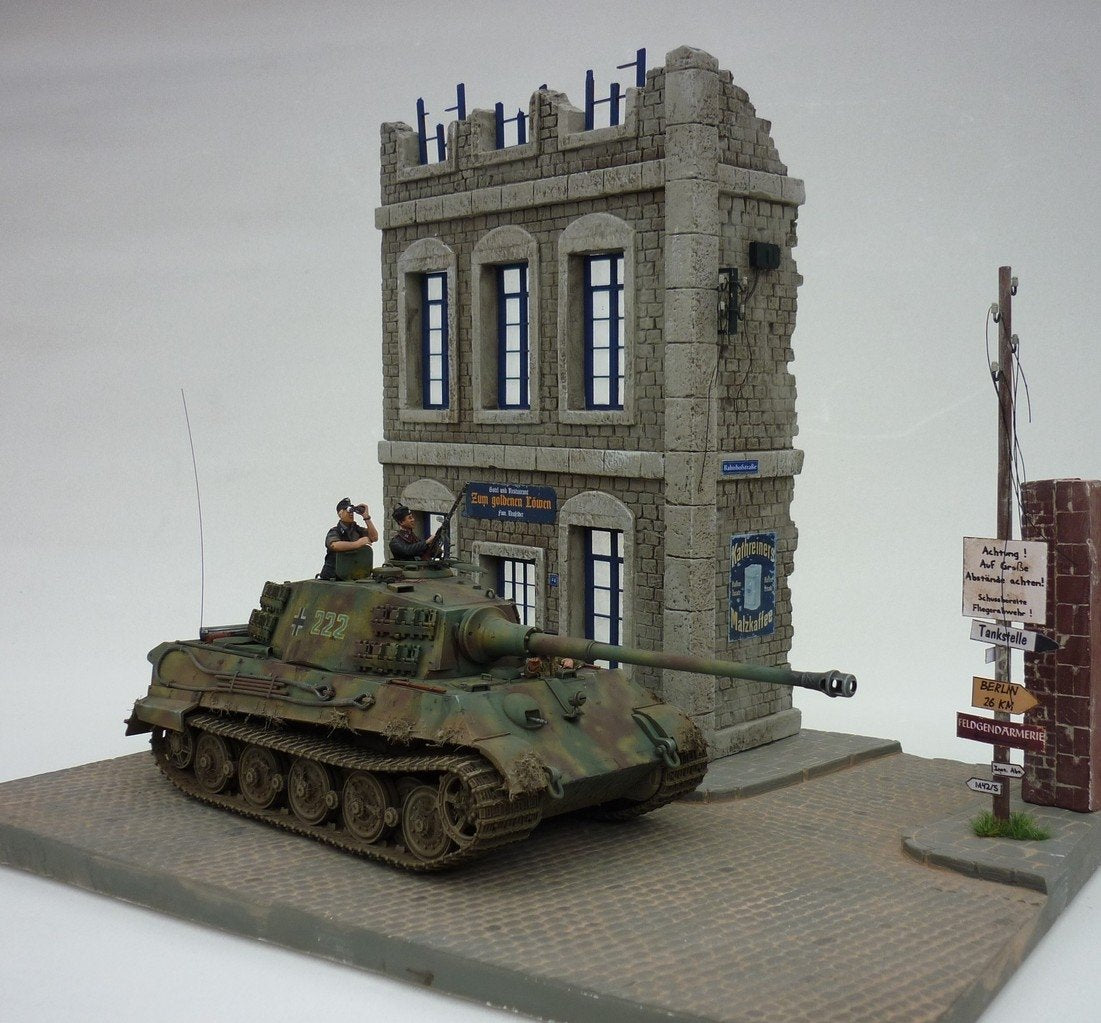 RT-Diorama 35197 Socle de diorama : « Coin de rue » 1/35 – imagen 6
