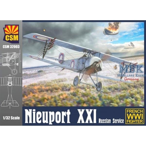 Maquette Copper State Models 32-003 Nieuport XXI en service russe 1/32
