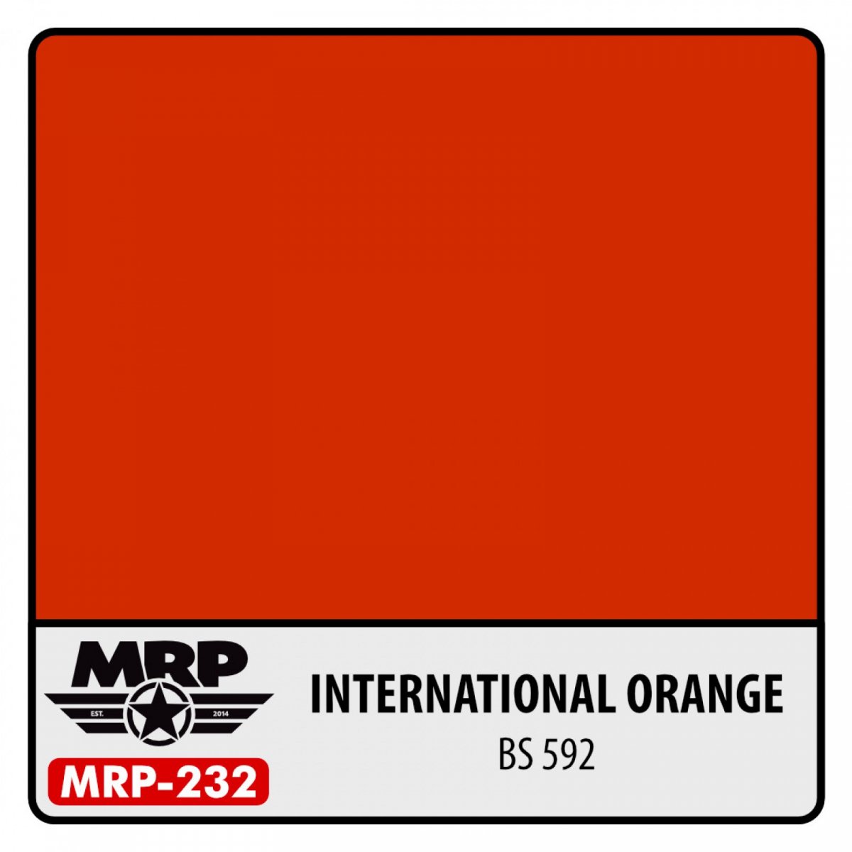 Peinture MR. Paint MRP-232 INTERNATIONAL ORANGE BS 592 30 ml