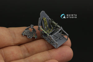 Intérieur coloré imprimé en 3D sur papier décalcomanie Quinta Studio QD48446 pour la famille Hurricane (Italeri/Tamiya) au 1/48 – image 7