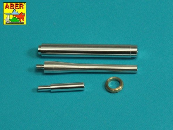 Canon allemand Aber 16 L-21 de 50 mm KwK 38L/42 pour Panzer III G, H, J (première version) / Canon de 50 mm KwK 38L/42 pour char Panzer III G, H, J (première version) à l&amp;#39;échelle 1/16 – image 2