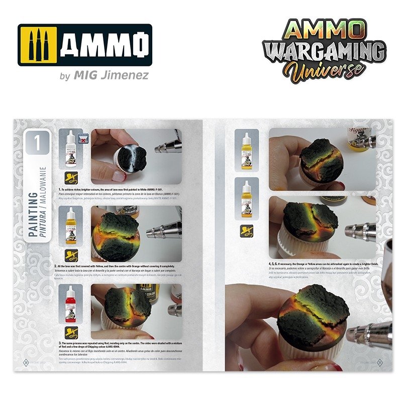MUNITIONS de Mig Jimenez 7923 AMMO WARGAMING UNIVERSE 04 - Sols Volcaniques – image 7