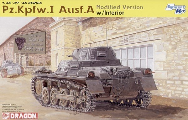 Dragon 6356 Pz.Kpfw. Je Ausf. Une version modifiée avec intérieur (1/35) 