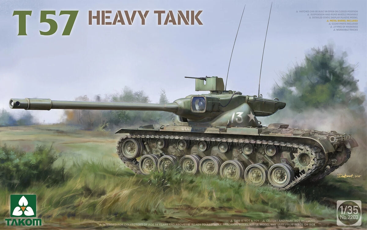 Takom 2203 T57 Char lourd 1/35