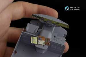 Quinta Studio QD35040 UAZ-452 Intérieur imprimé en 3D et coloré sur papier décalque (Zvezda) 1/35 – Bild 2