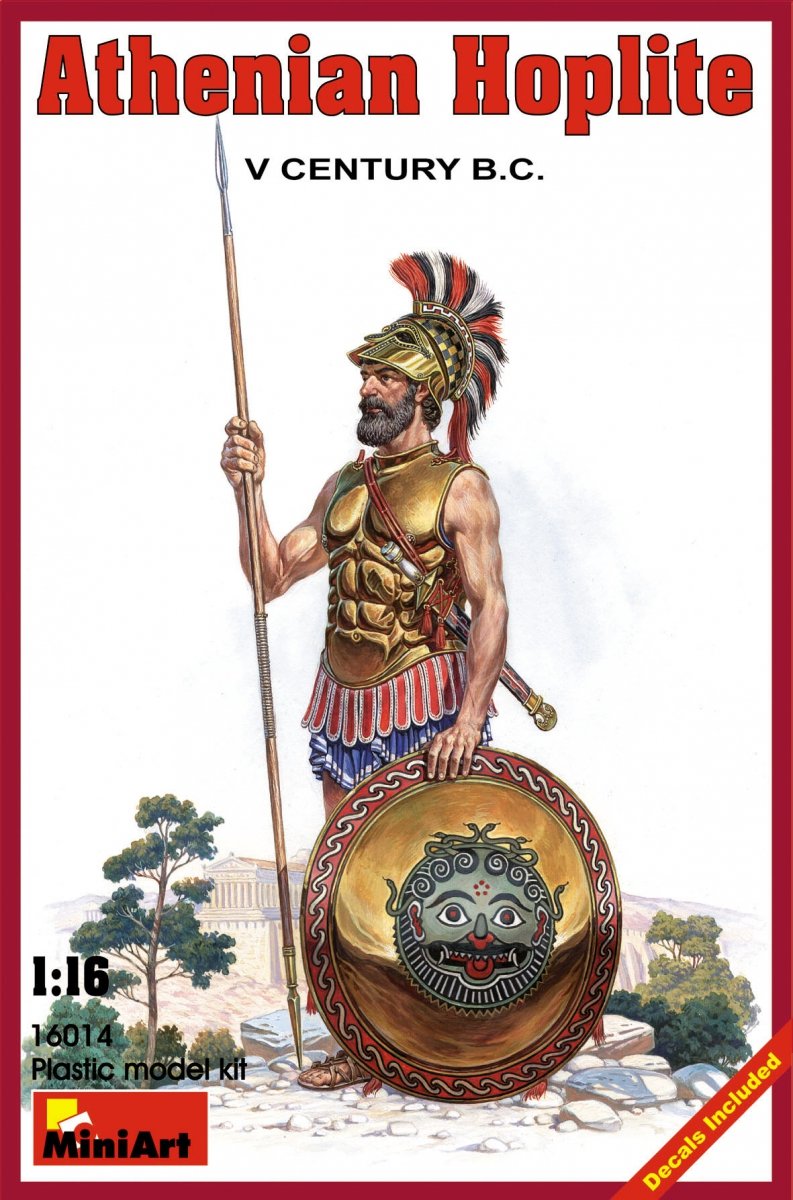 Miniart 16014 HOPLITE ATHÉNIEN V SIÈCLE AV. J.-C. (1/16)