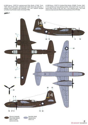 Special Hobby 72423 A-20A/B Havoc/Boston Early Gunships 1/72 – imagen 2