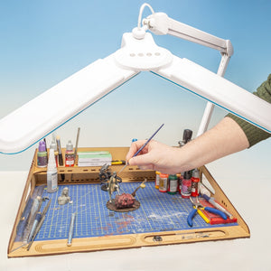 Lampe de travail polyvalente à double tête Lightcraft LC8020LED – image 3