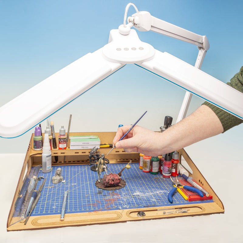 Lampe de travail polyvalente à double tête Lightcraft LC8020LED – image 3
