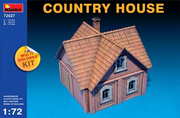 MiniArt 72027 MAISON DE CAMPAGNE 1/72