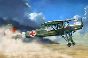 Hobby Boss 80182 Ambulance allemande Fi-156 D-1 « Cigogne blanche » 1/35