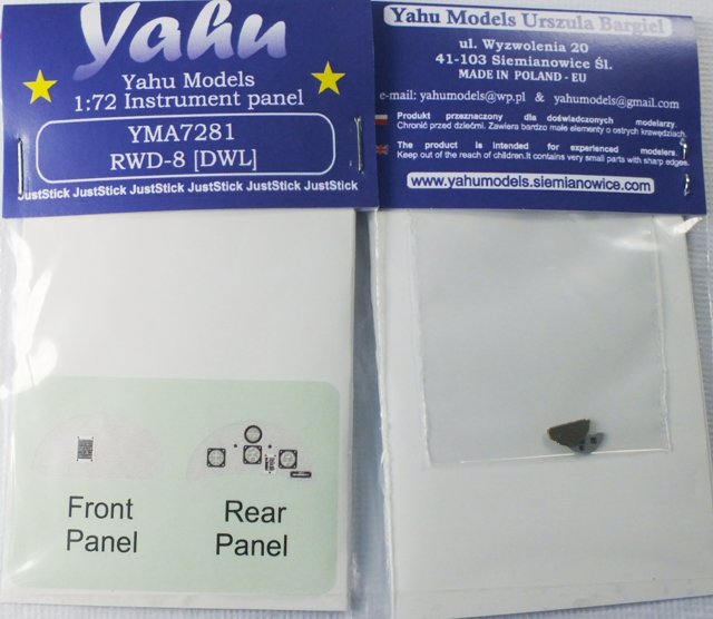 Yahu YMA7281 RWD-8 DWL (IBG) 1/72