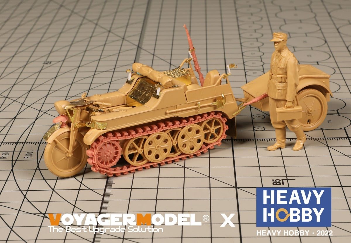 Heavy Hobby PT35072 WWII allemand Sd.Kfz.2 Kleines Kettenkard pistes normales 1/35 – Bild 3