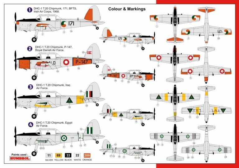 Modèle AZ7557 DHC-1 Chipmunk T.20 1/72 – immagine 2
