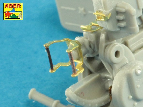 Canon Aber 35L-118 pour mitrailleuse lourde russe de 12,7 mm DShK, version après la Seconde Guerre mondiale (T-54/55 ; BTR-60APC) (1/35) – image 13
