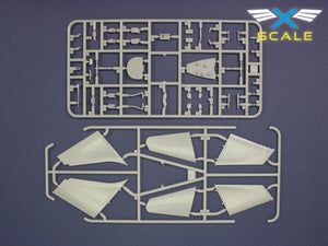 Maquette X-Scale 144008 B707-124 Avion de ligne long-courrier à fuselage étroit Continental 1/144 – image 9