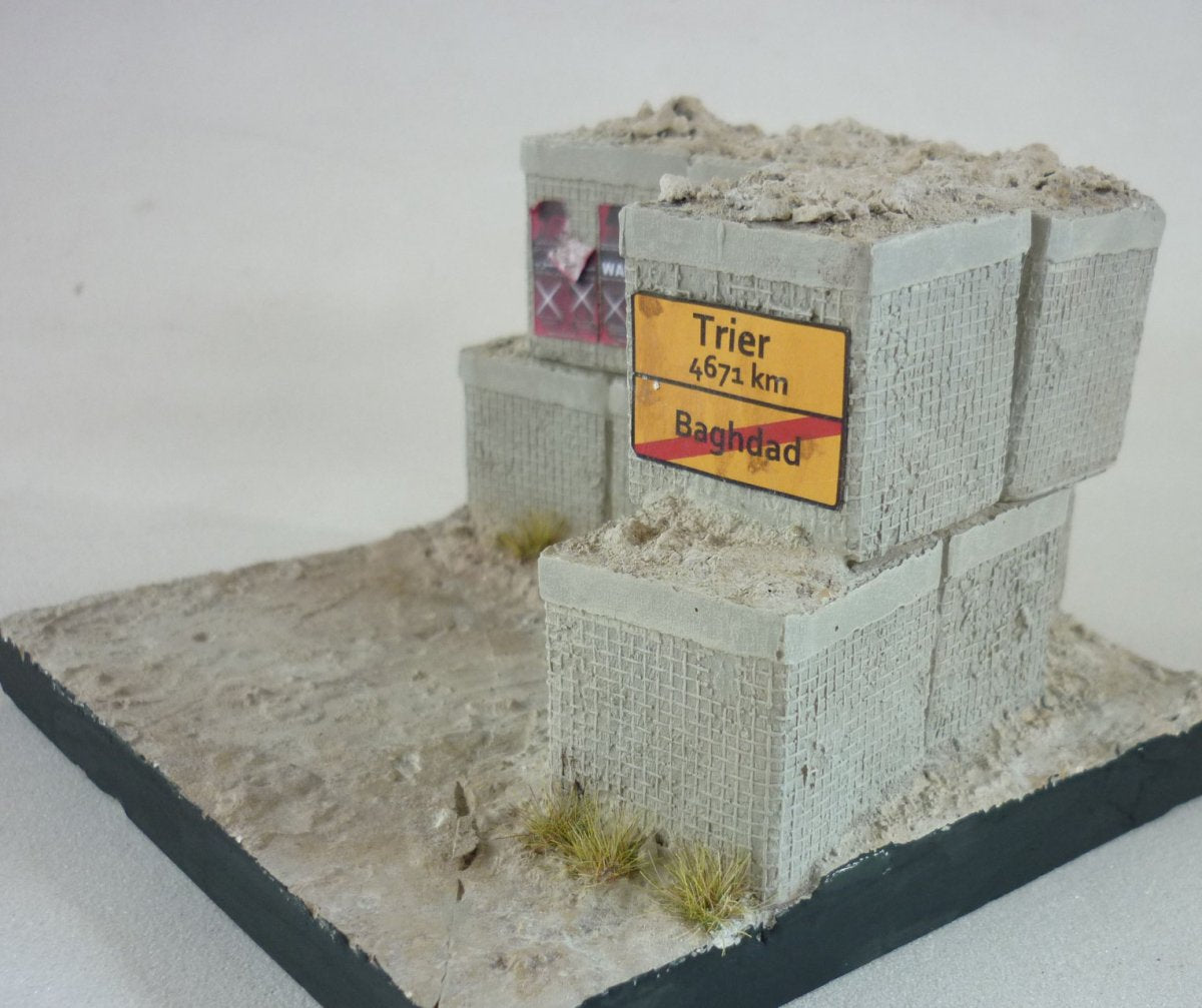 RT-Diorama 35260 Socle de diorama : Bastion Hesco 1/35 – image 6