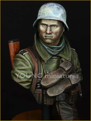 Young Miniatures YM1825 Infanterie allemande Front russe Seconde Guerre mondiale 1/10  – image 8