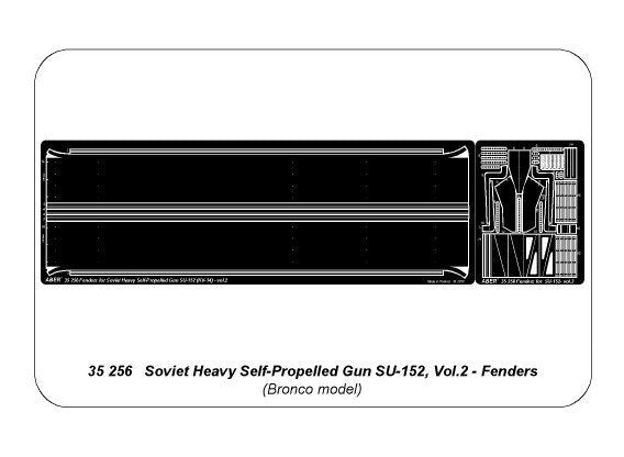 Aber 35256 SU-152 (KV-14) vol.2-Ailes (1/35) – Bild 4