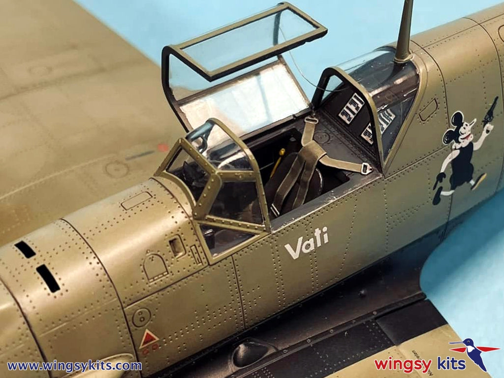 Maquettes Wingsy D5-09 MESSERSCHMITT Bf 109 E-1 et E-3 Legion Condor 1/48 – image 8