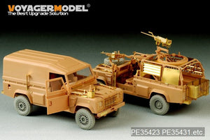 Maquette Voyager PE35423 Defender 110 Hardtop britannique moderne pour HOBBY BOSS 82448 1/35 – immagine 12