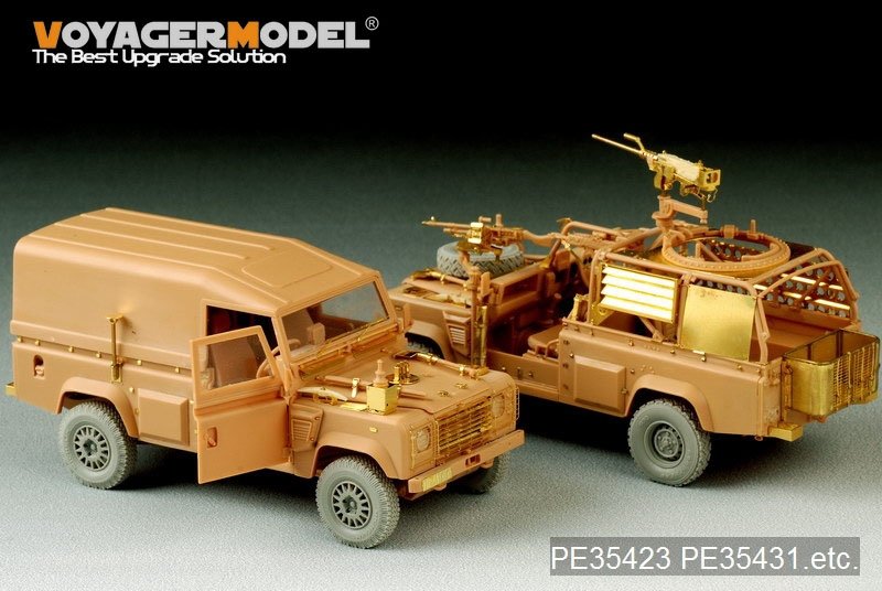 Maquette Voyager PE35423 Defender 110 Hardtop britannique moderne pour HOBBY BOSS 82448 1/35 – immagine 12