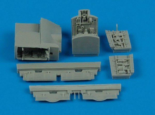 Aires 7177 AV-8B Harrier compartiment à roues 1/72 Hasegawa