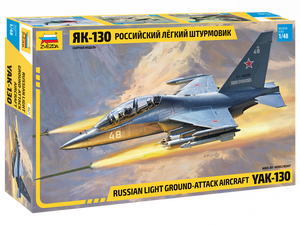 Zvezda 4821 YAK-130 Avion d&amp;#39;attaque au sol léger russe 1/48