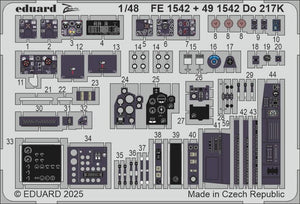Eduard 491542 Do 217K ICM 1/48