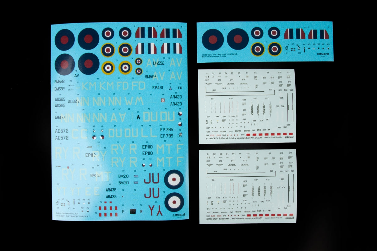 Eduard 11180 ILS SE SONT BATTU POUR RECONSTRUIRE LE COMBO DOUBLE 1/48 – imagen 4
