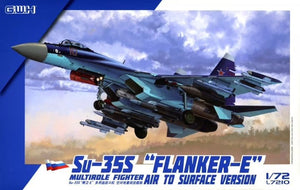 Maquette Great Wall Hobby L7210 Su-35S « Flanker E » Chasseur multirôle air-sol, version 1/72