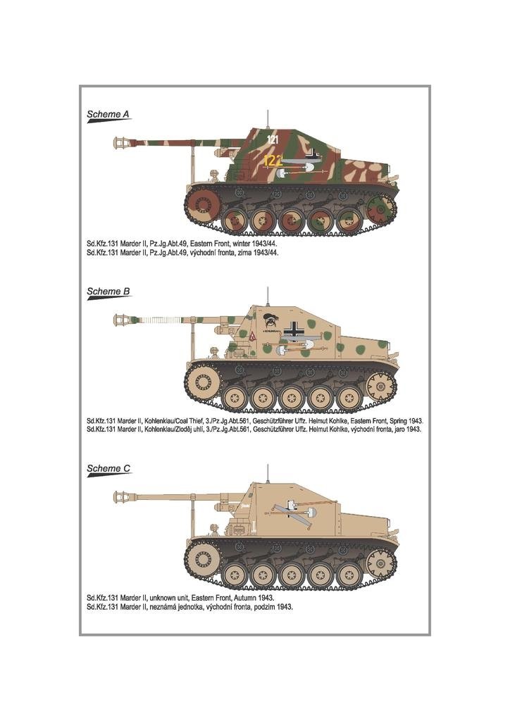 Special Armour 72020 Sd.Kfz 131 Marder II (7,5 cm PaK 40/2) 1/72 – zdjęcie 6