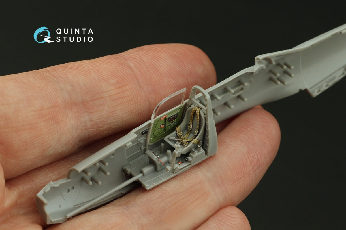 Intérieur coloré imprimé en 3D sur papier décalcomanie pour P-39Q/N Airacobra (Arma Hobby) - Quinta Studio QD72165, échelle 1/72 – immagine 8