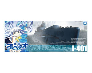Aoshima 00929 ARS NOVA Sous-marin I401 1/700