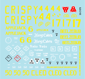 Star Decals 35-C1078 Char d&amp;#39;assaut M4A3 et char lance-flammes 1/35 – image 3