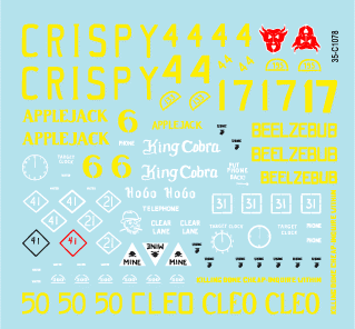 Star Decals 35-C1078 Char d&amp;#39;assaut M4A3 et char lance-flammes 1/35 – image 3