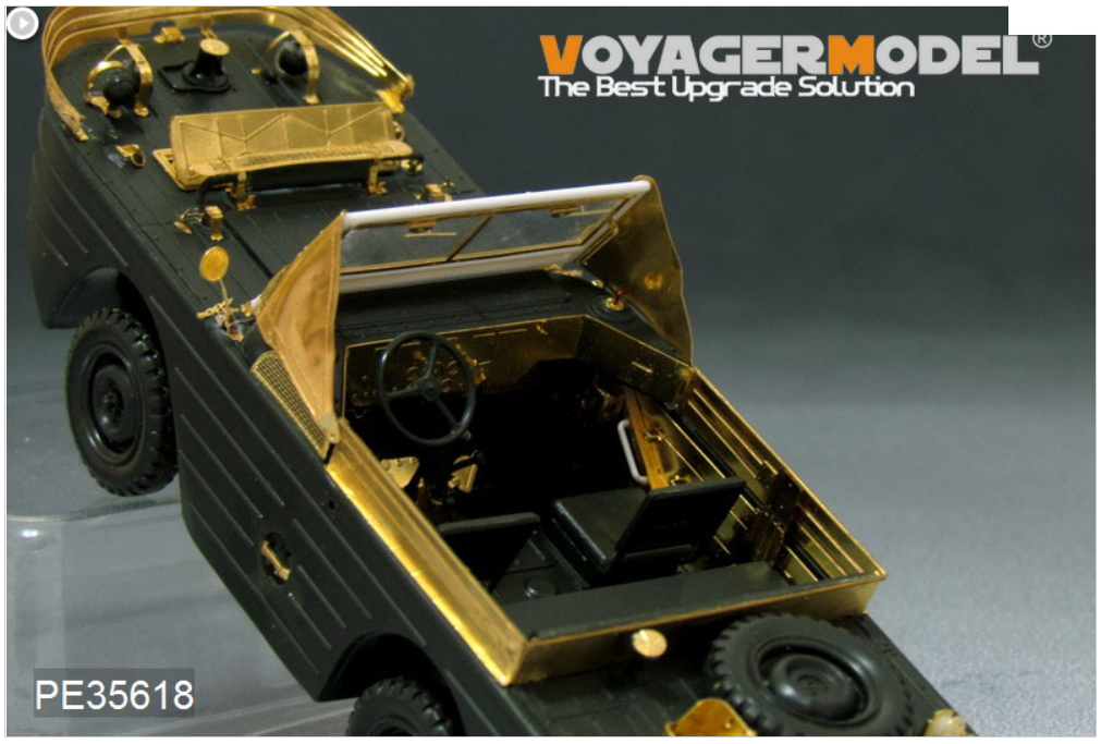 Maquette Voyager PE35618 Ford GPAjeep Seconde Guerre mondiale pour Tamiya 35043/35336 1/35 – image 4