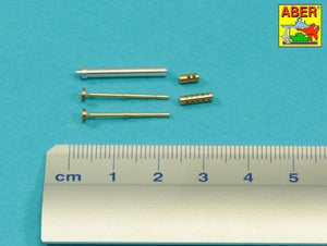 Armement Aber 35L-274 pour automitrailleuse légère française AML-60-7 : 2 canons Macxhine de 7,62 mm, 1 mortier de 90 mm à l&amp;#39;échelle 1/35. – immagine 2