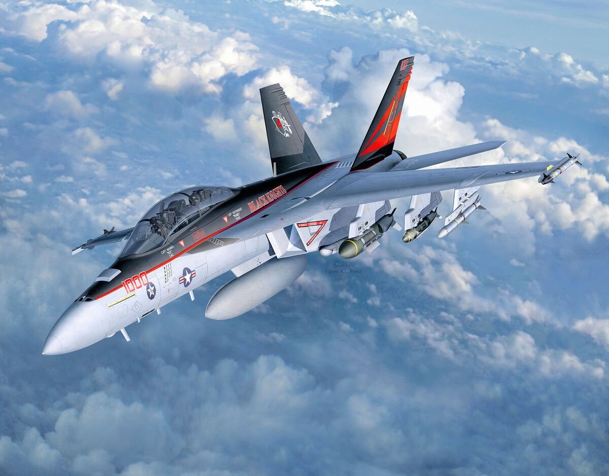 Revell 03847 F/A-18F Super Hornet twinseater 1/32